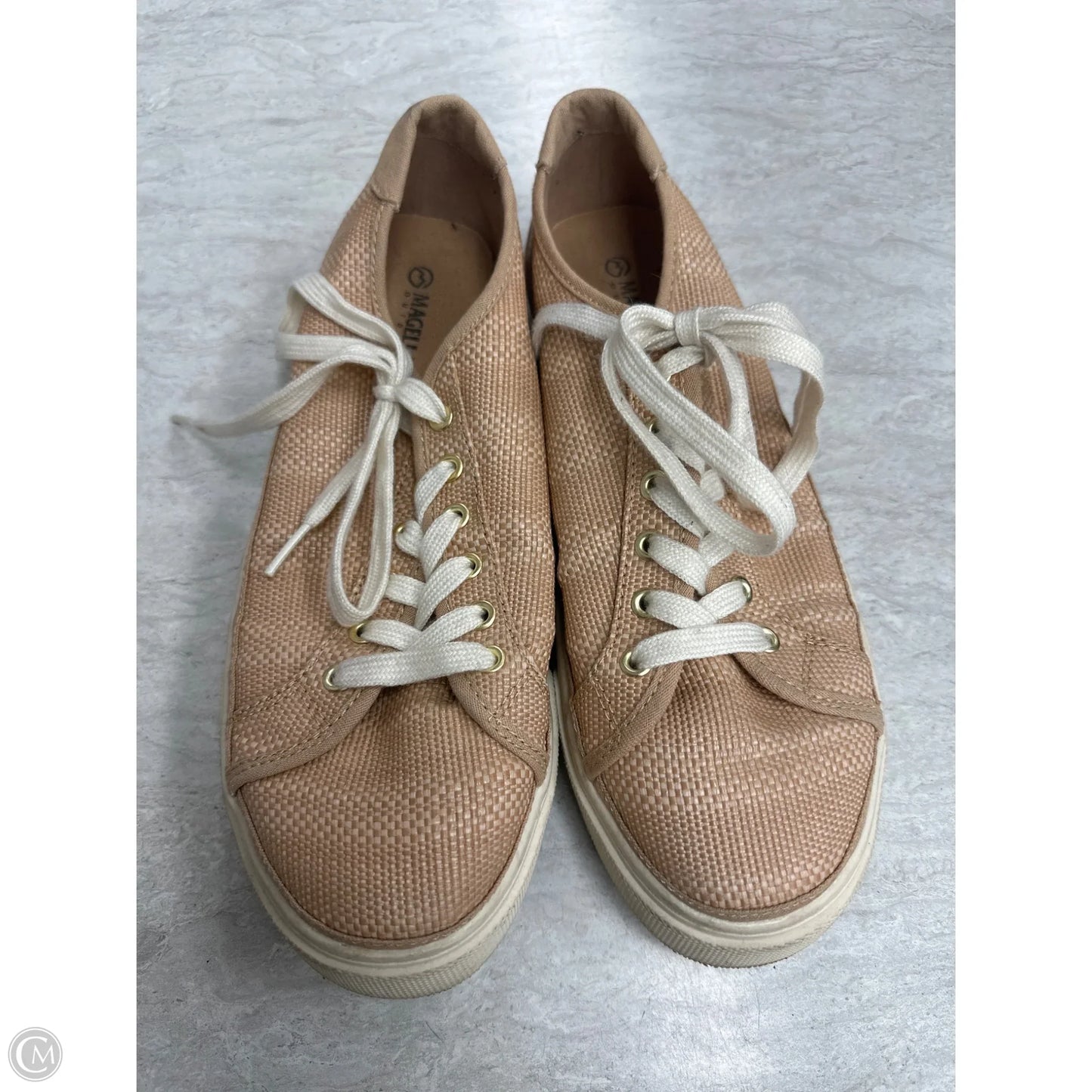 Shoes Sneakers By Magellan In Tan, Size: 9.5