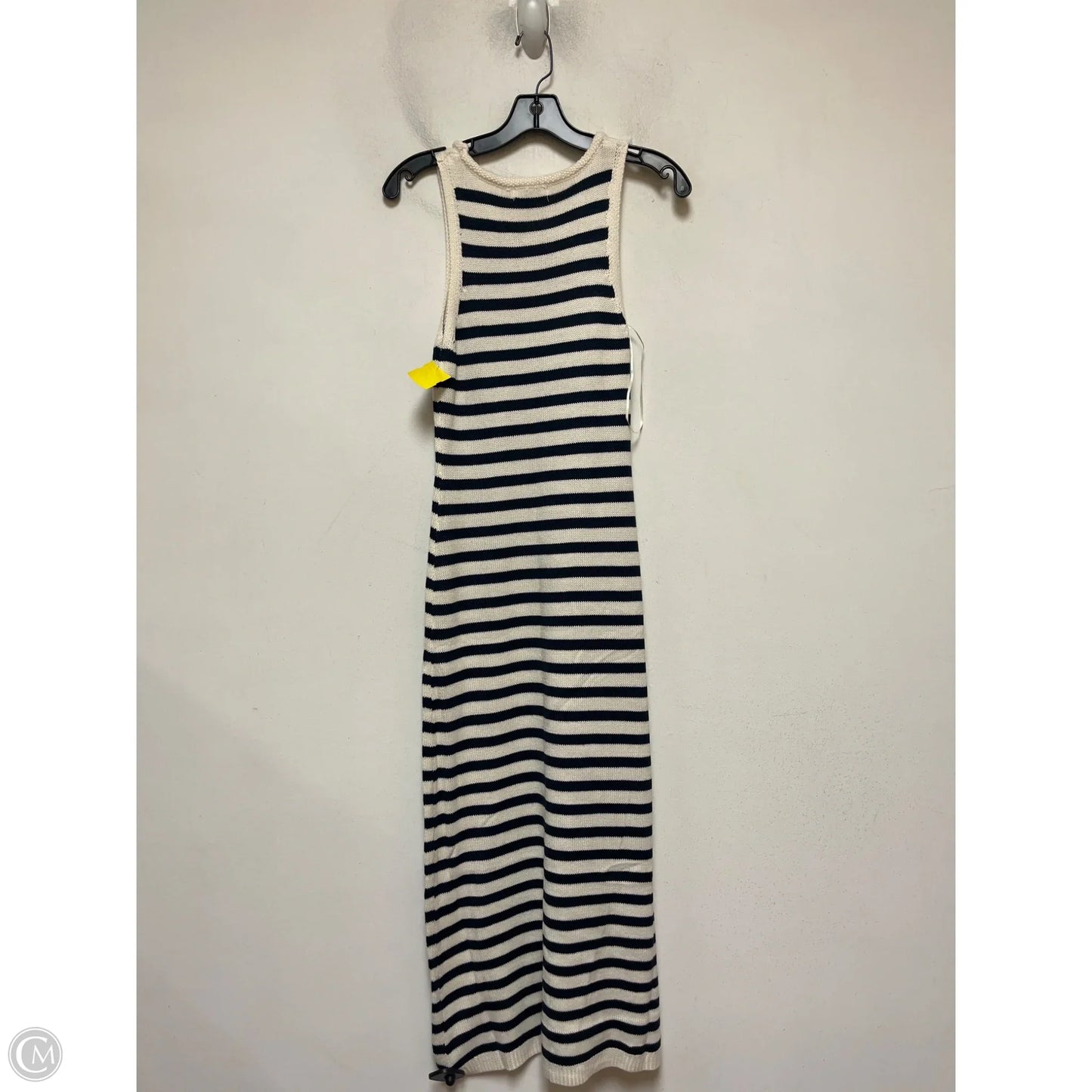 Dress Casual Midi By Workshop In Striped Pattern, Size: S