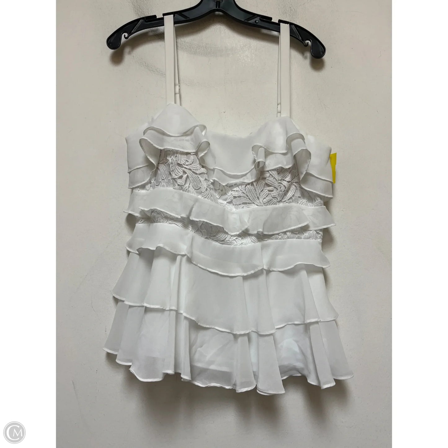 Top Sleeveless Designer By Lilly Pulitzer In White, Size: 10