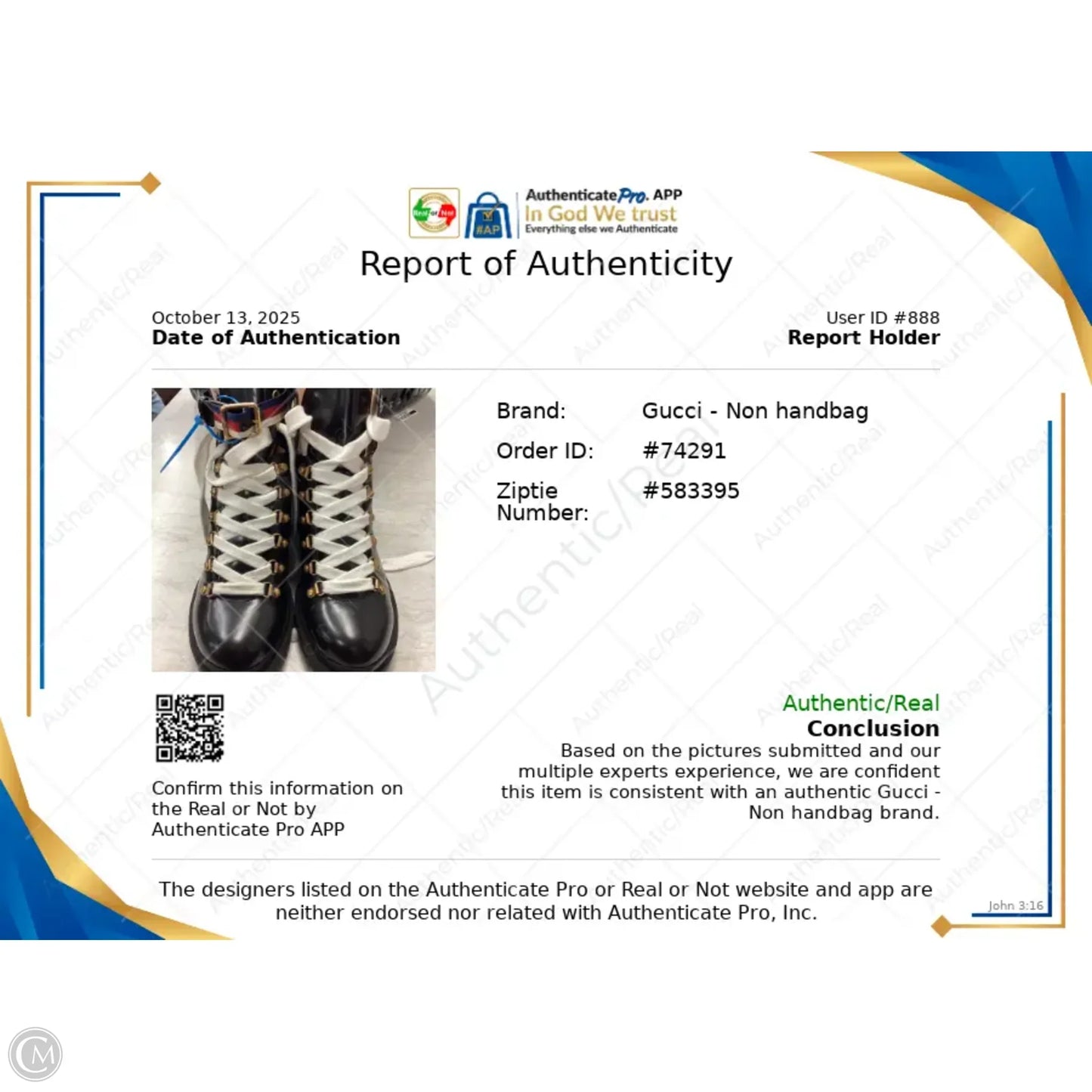 Boots Luxury Designer By Gucci In Black, Size: 7.5