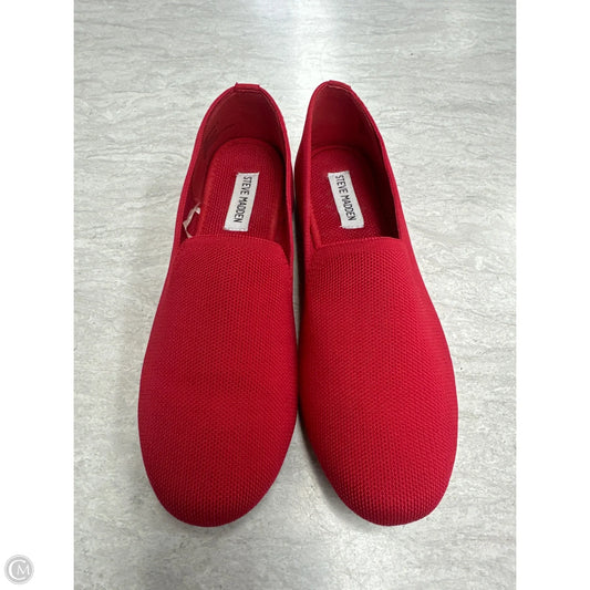 Shoes Flats By Steve Madden In Red, Size: 8.5
