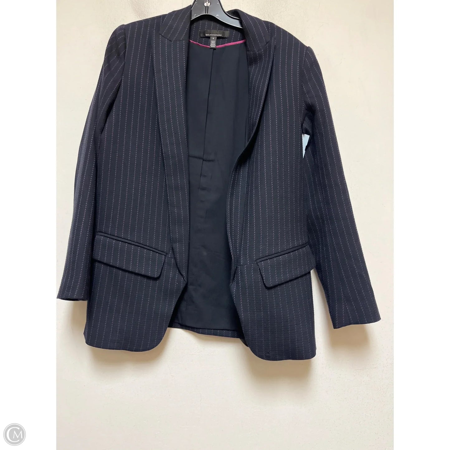 Blazer By White House Black Market In Striped Pattern, Size: S