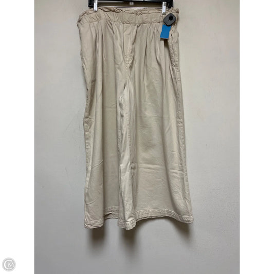 Pants Wide Leg By Pilcro In Tan, Size: 12