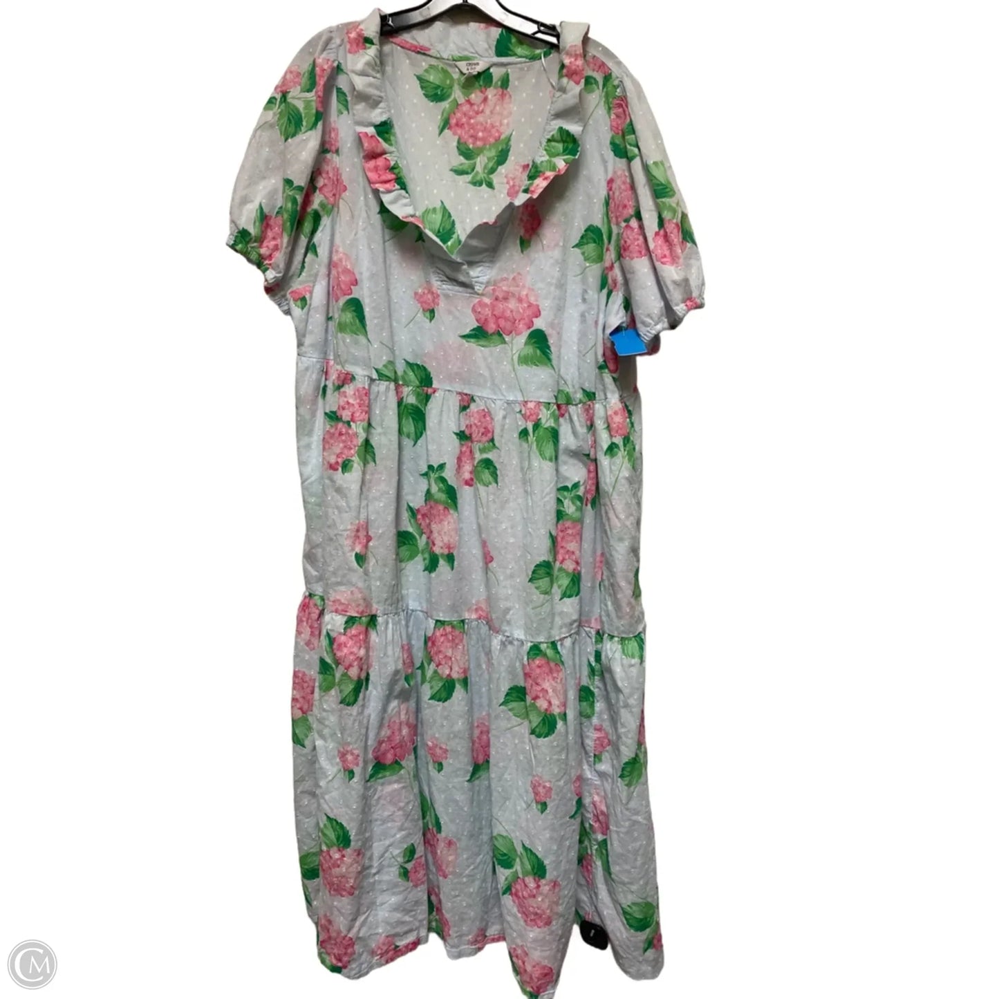Dress Casual Maxi By Crown And Ivy In Floral Print, Size: 3x