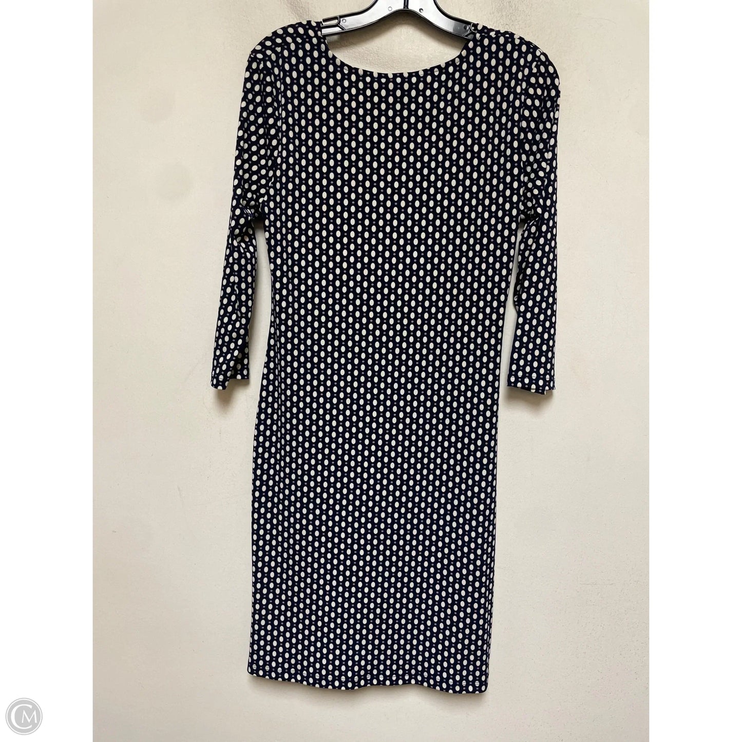 Dress Casual Short By Ann Taylor In Polkadot Pattern, Size: M