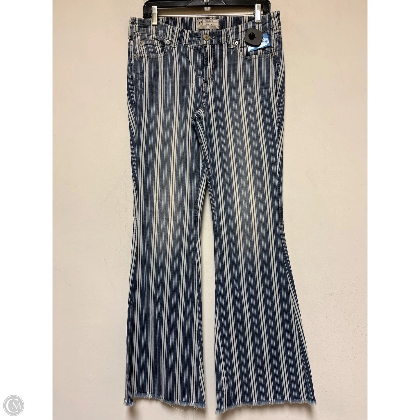 Pants Wide Leg By Free People In Striped Pattern, Size: 8