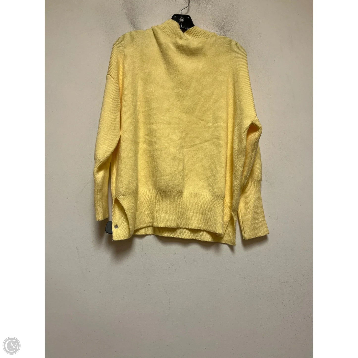 Sweater By Miracle In Yellow, Size: S