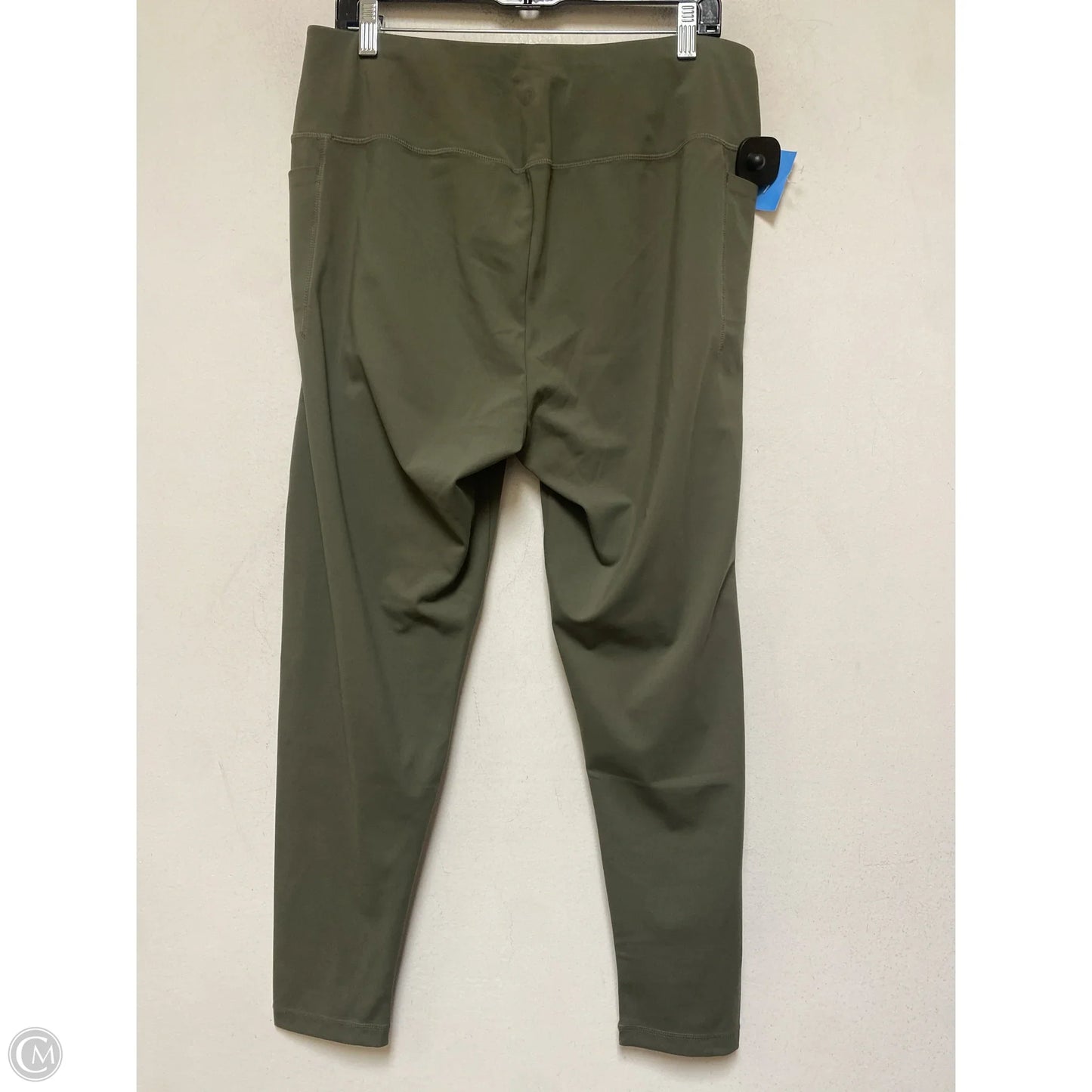 Athletic Leggings By Talbots In Green, Size: Xl