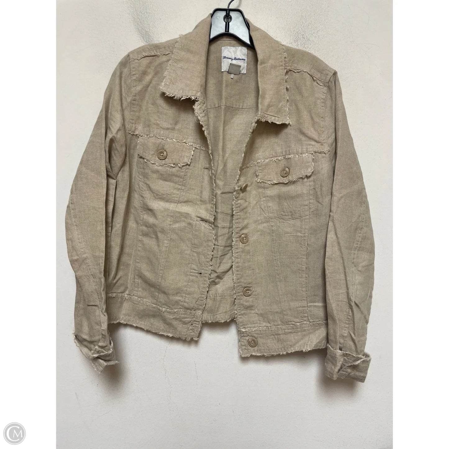 Jacket Other By Tommy Bahama In Tan, Size: S
