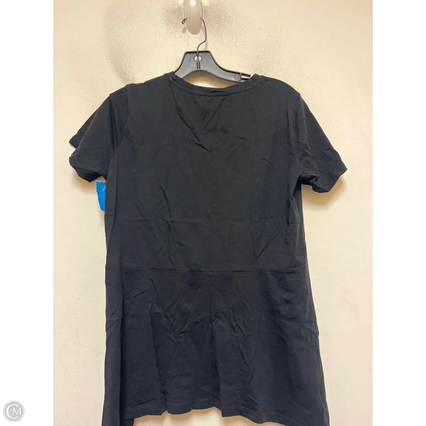 Top Short Sleeve By Desigual In Black, Size: M