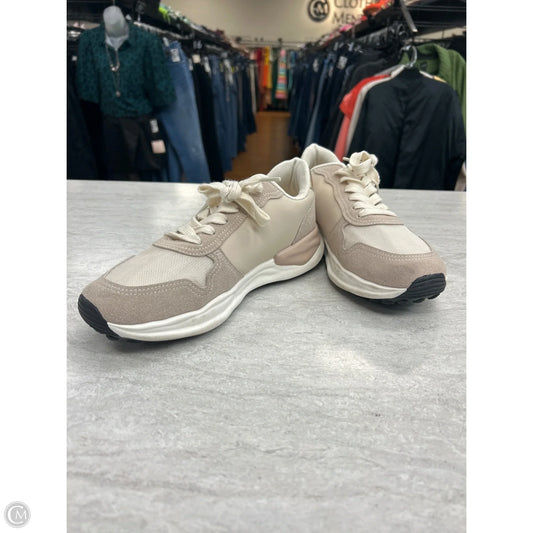 Shoes Sneakers By Vintage Havana In Gold & Tan, Size: 9