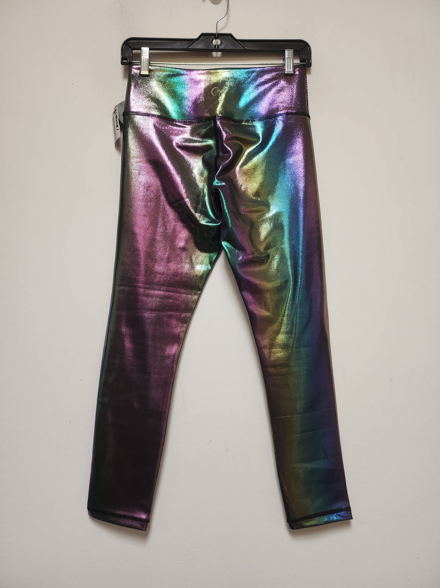 Rainbow Print Athletic Leggings Zyia, Size M