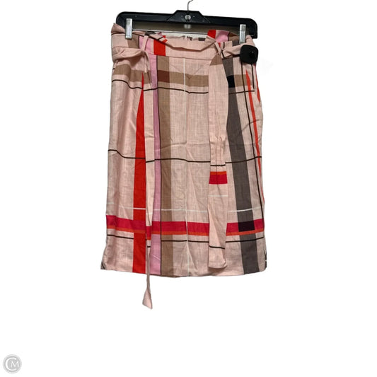 Skirt Mini & Short By Ann Taylor In Plaid Pattern, Size: 0