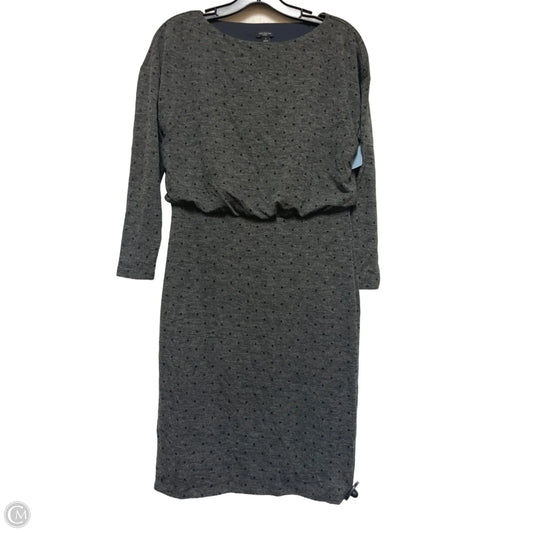 Dress Casual Midi By Ann Taylor In Polkadot Pattern, Size: Xs