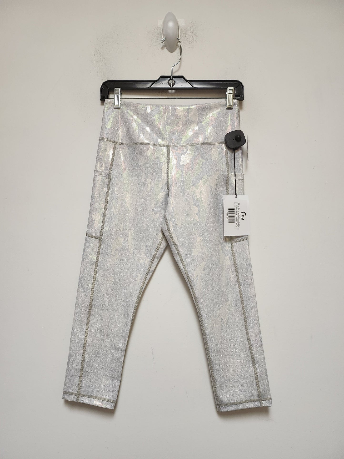 Silver Athletic Leggings Zyia, Size M