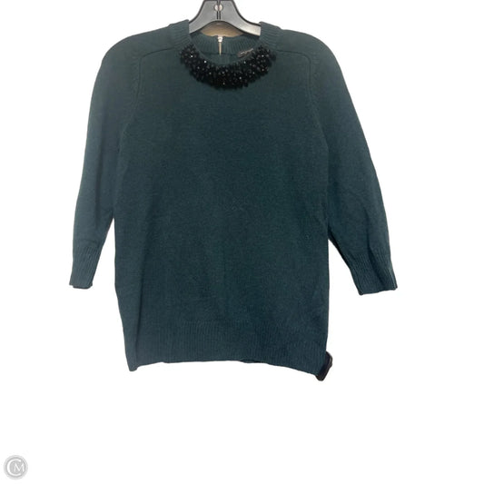 Sweater By Ann Taylor In Green, Size: S