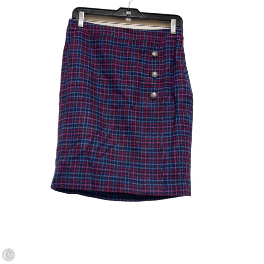 Skirt Mini & Short By Talbots In Plaid Pattern, Size: 2