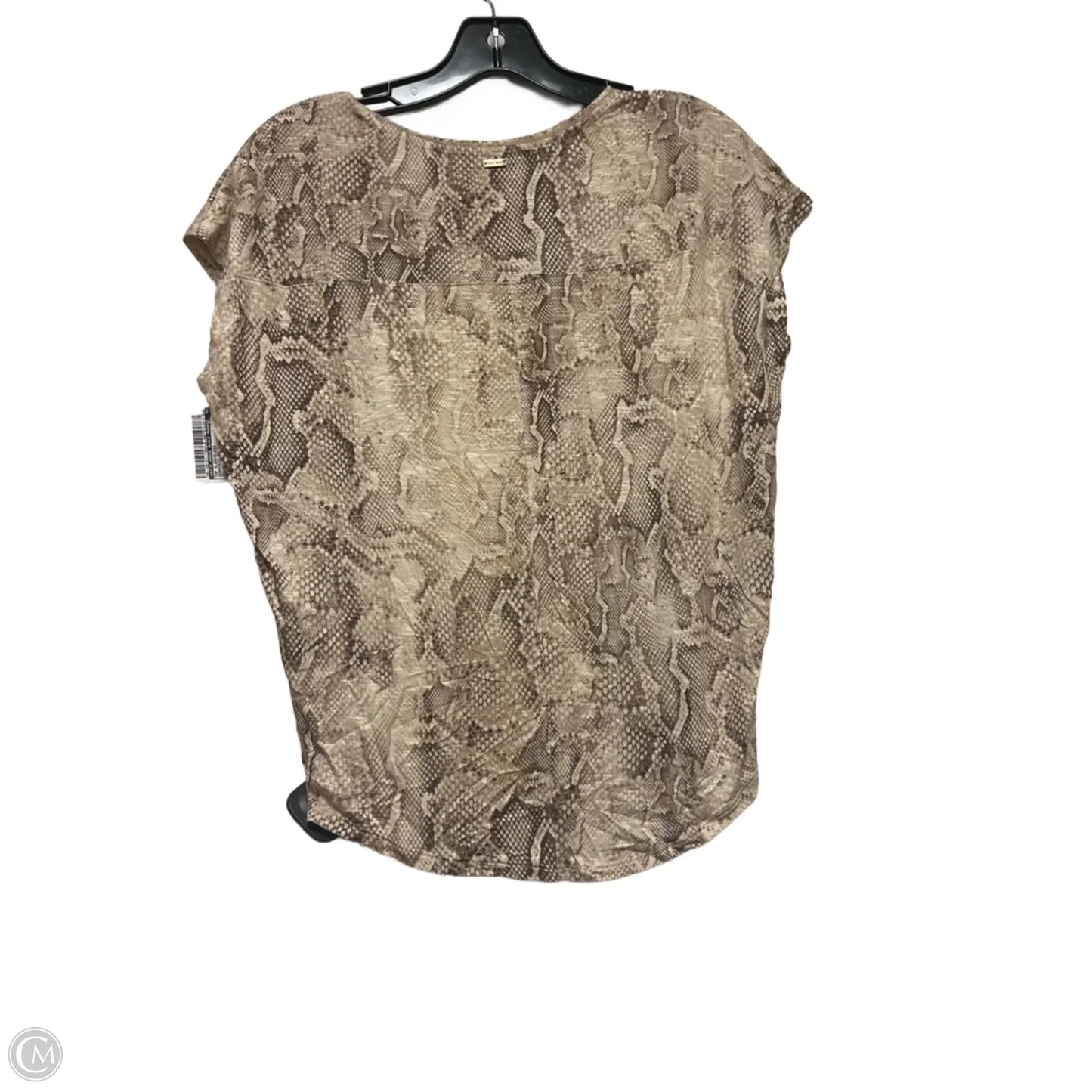 Top Sleeveless By White House Black Market In Snakeskin Print, Size: Xs