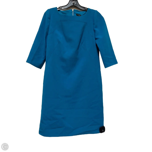 Dress Casual Short By Ann Taylor In Teal, Size: Xs