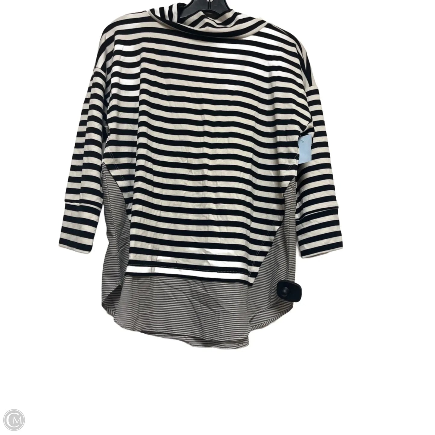 Top Long Sleeve By Loft In Striped Pattern, Size: Xs
