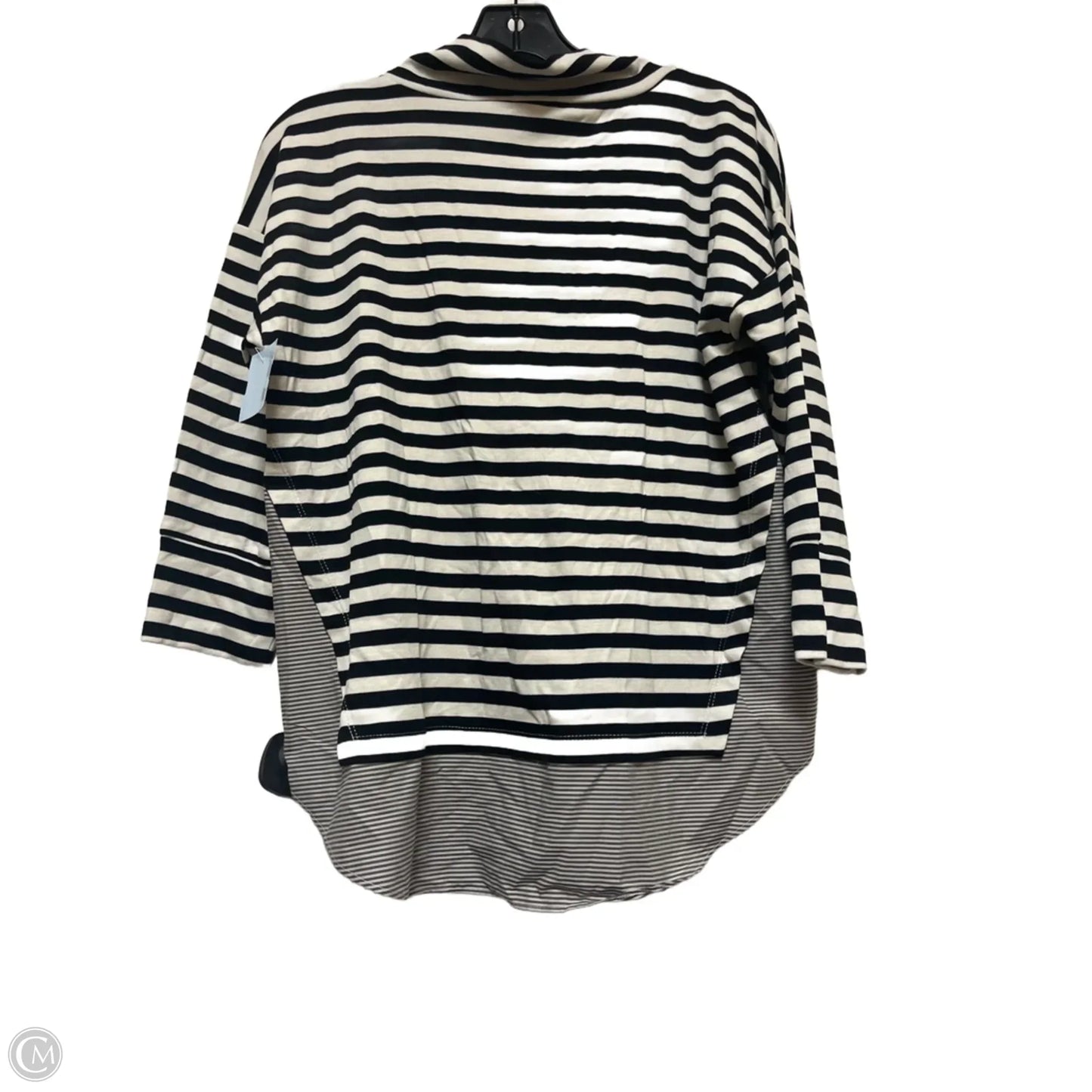 Top Long Sleeve By Loft In Striped Pattern, Size: Xs