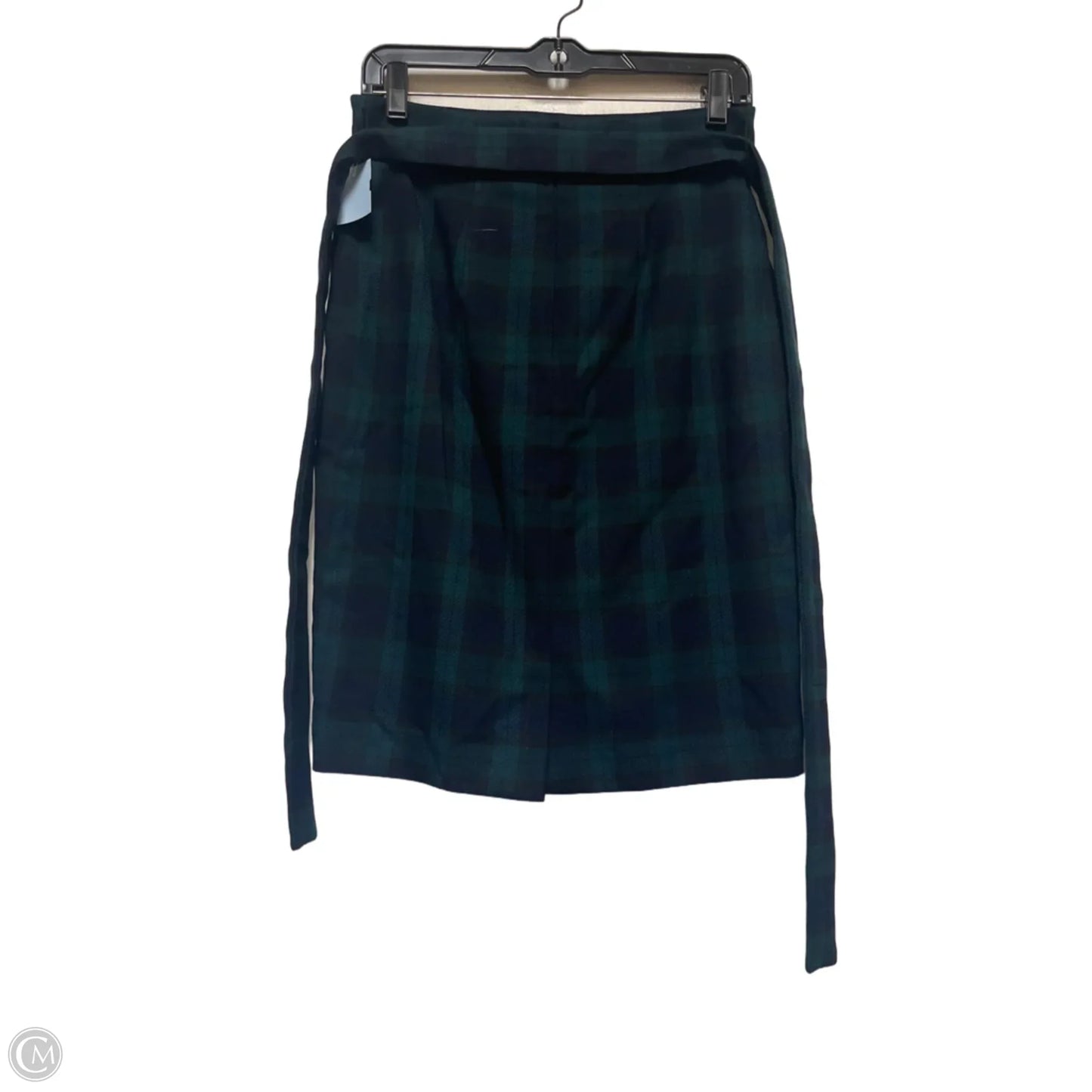Skirt Mini & Short By Ann Taylor In Plaid Pattern, Size: 0