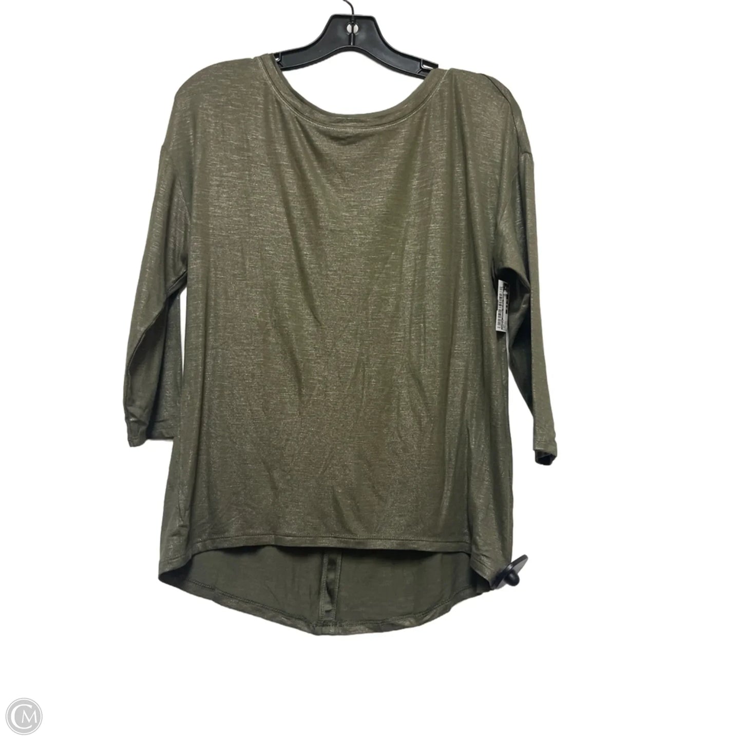 Top Long Sleeve By White House Black Market In Green, Size: Xs