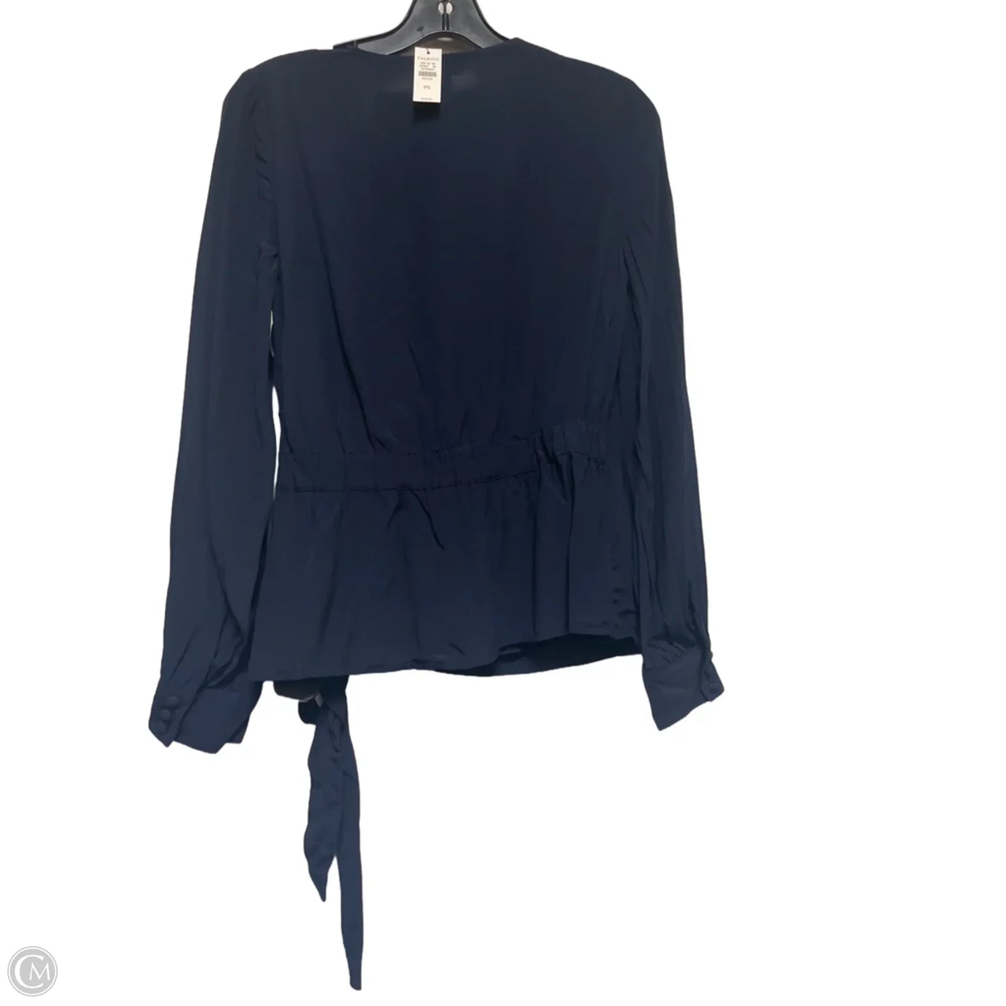 Top Long Sleeve By Talbots In Navy, Size: S