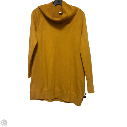 Top Long Sleeve By Loft In Yellow, Size: M