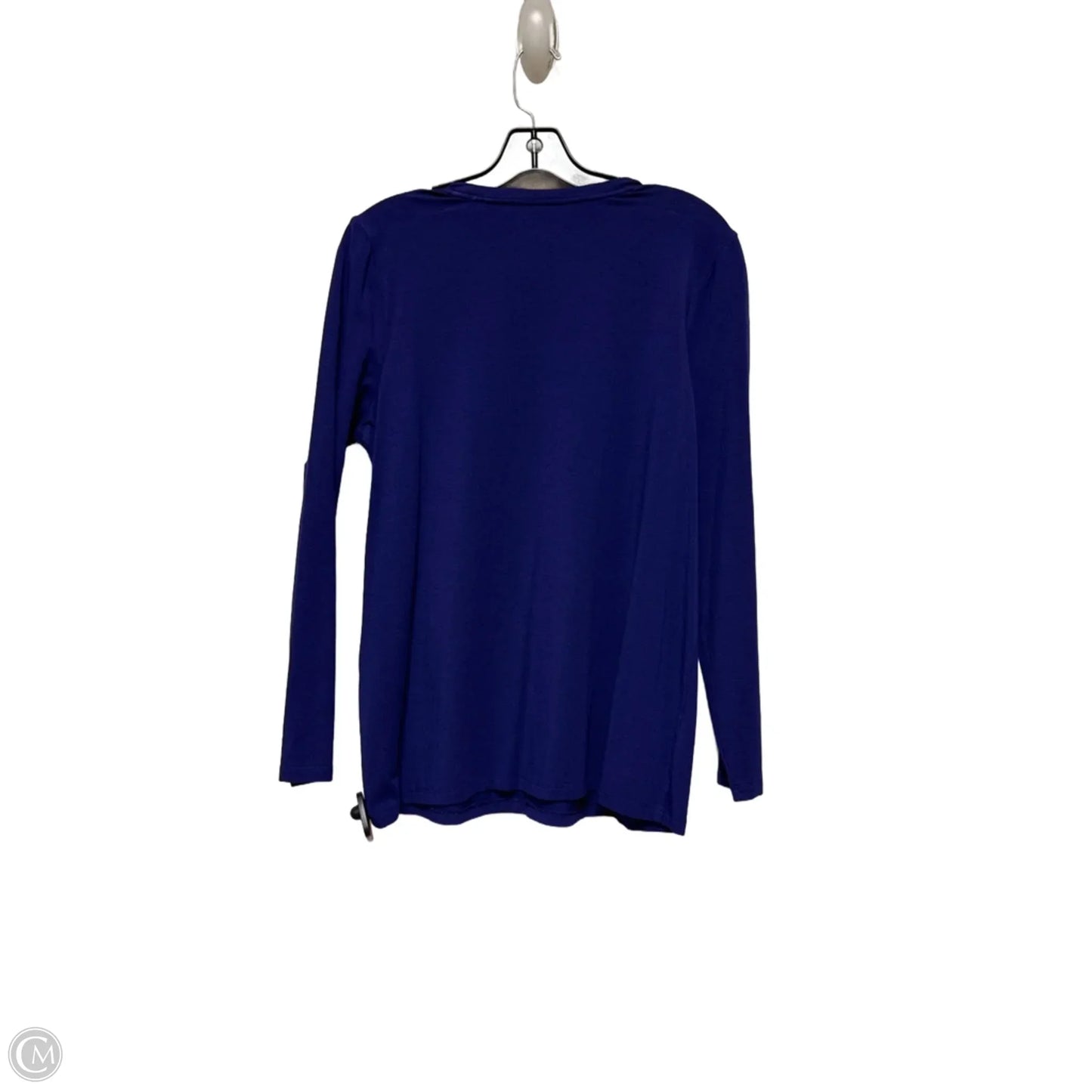 Top Long Sleeve By Chicos In Purple, Size: L