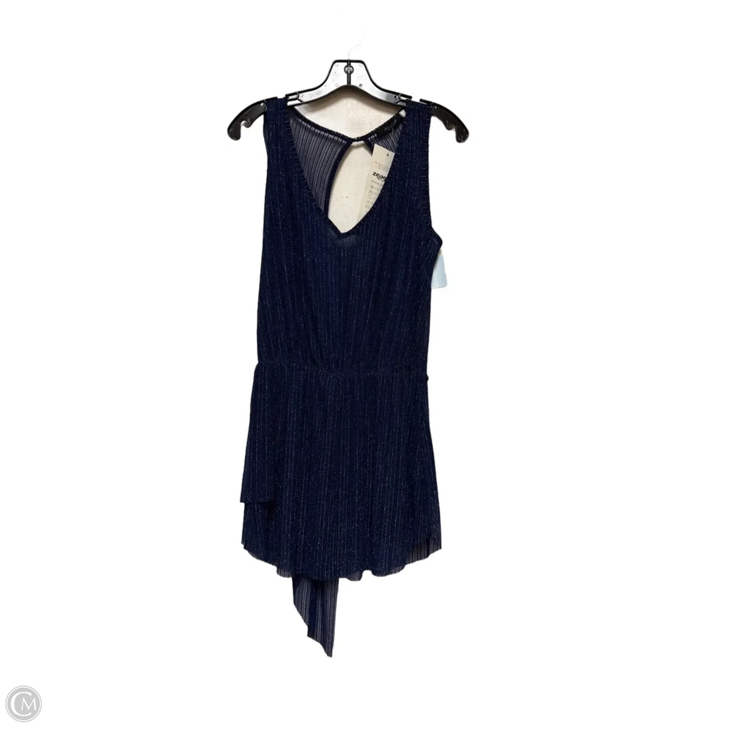 Dress Casual Short By Zeagoo In Navy, Size: M
