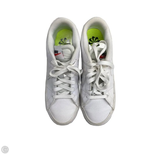 Shoes Sneakers By Nike In White, Size: 7