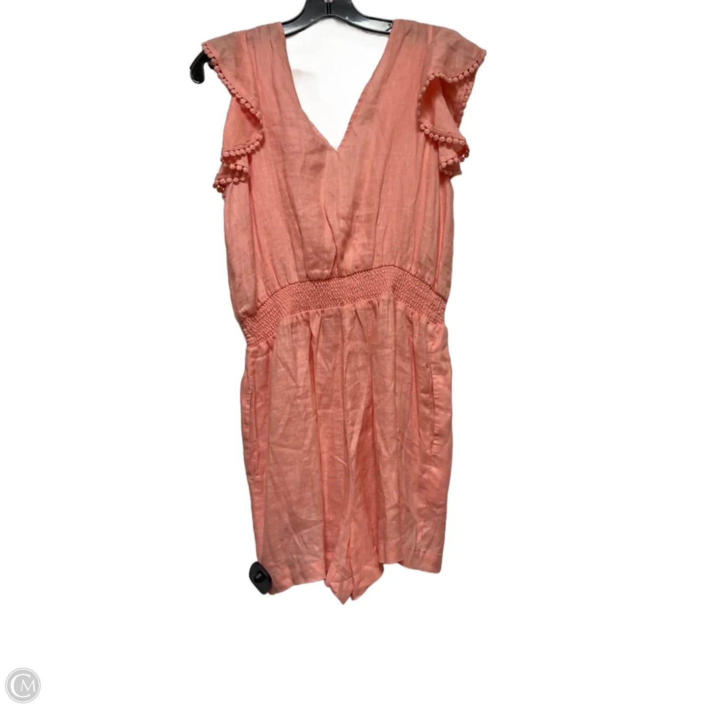 Romper By Inc In Peach, Size: L