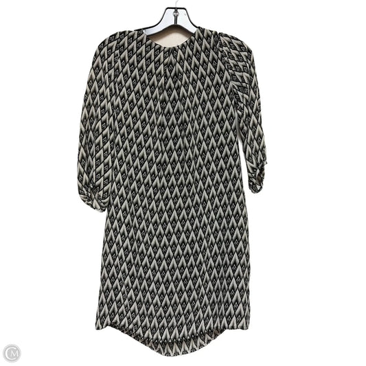 Dress Casual Short By H&m In Black & Grey, Size: Xs