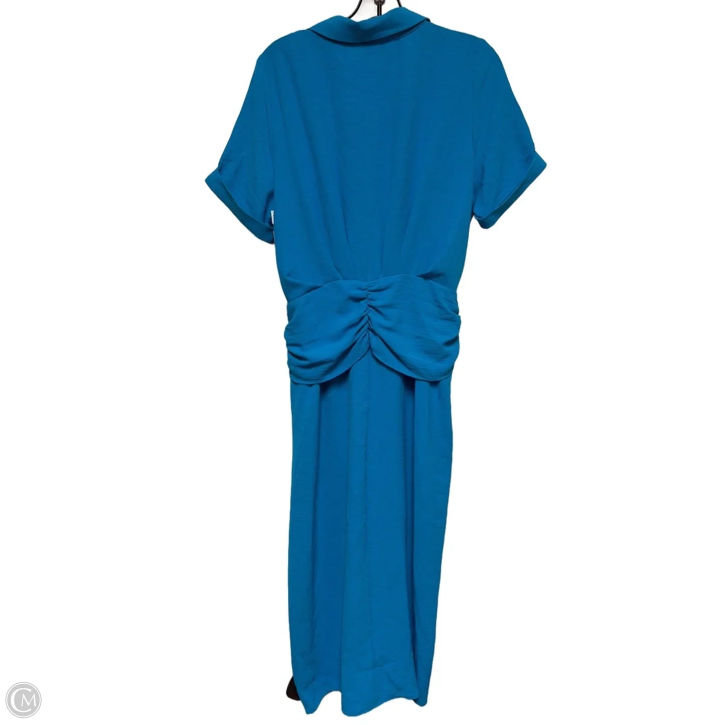 Dress Casual Midi By Tahari By Arthur Levine In Blue, Size: M