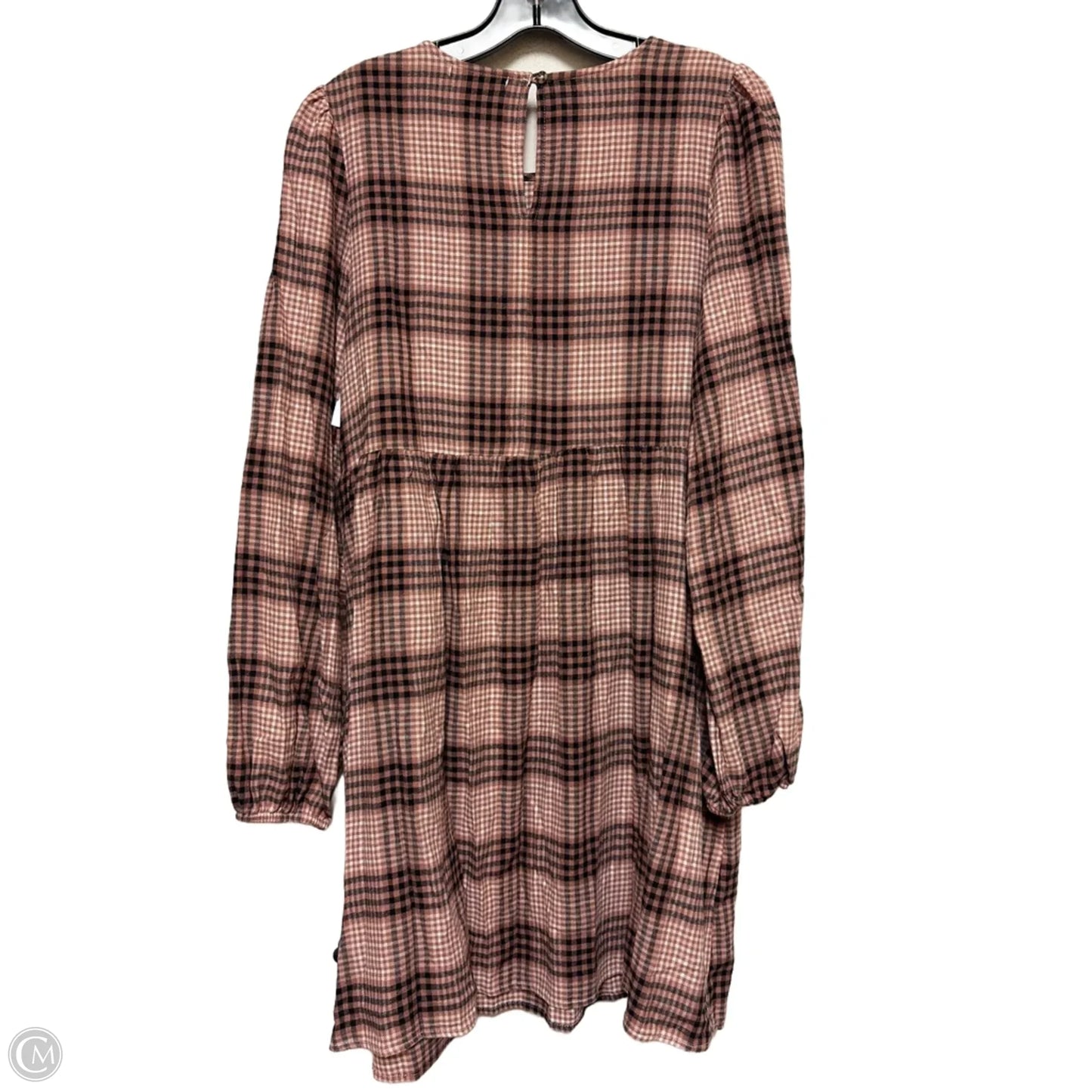 Dress Casual Short By Copper Key In Plaid Pattern, Size: M