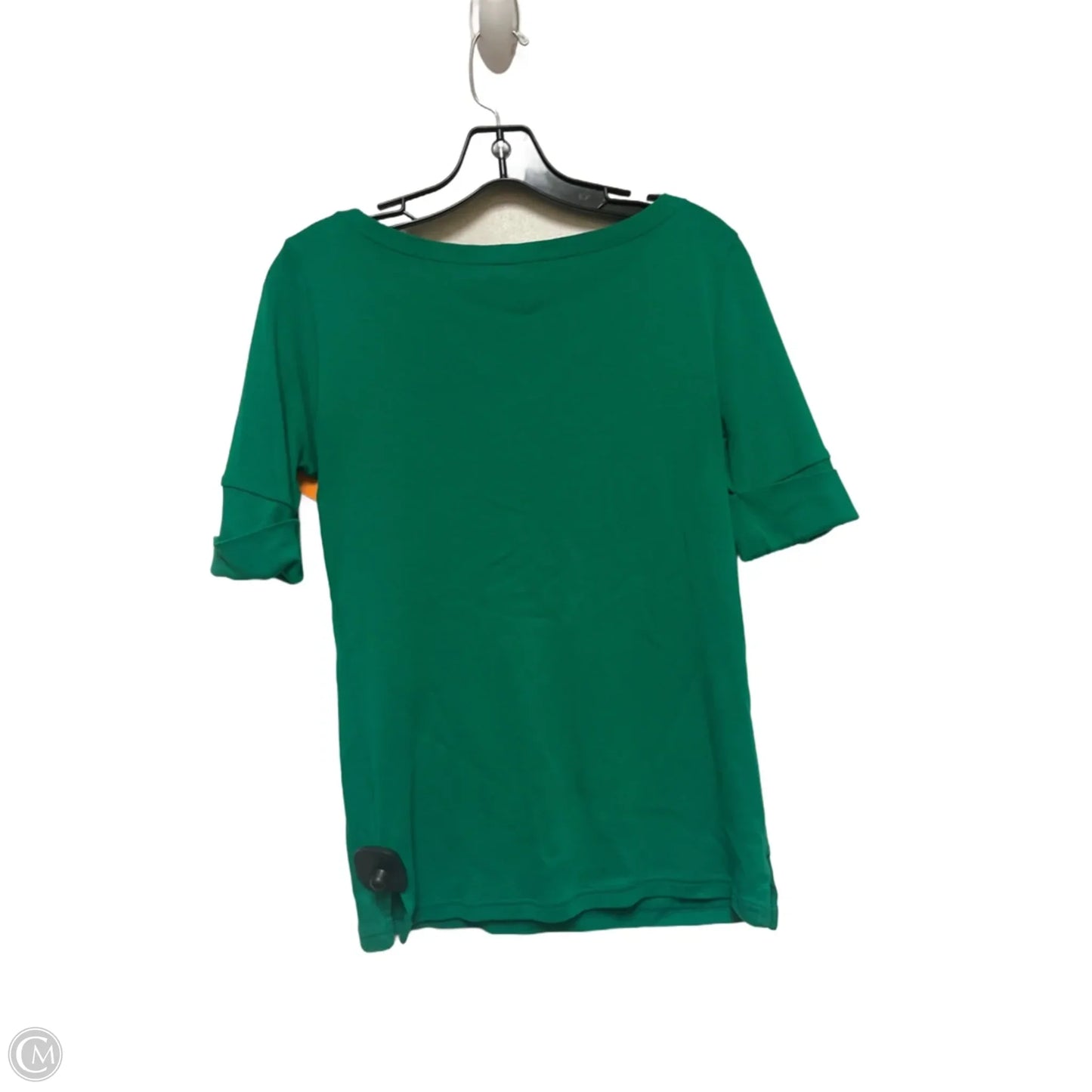 Top Short Sleeve Basic By Lauren By Ralph Lauren In Green, Size: S