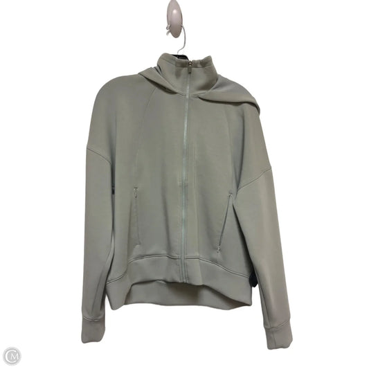 Athletic Top Long Sleeve Hoodie By Calia In Green, Size: M