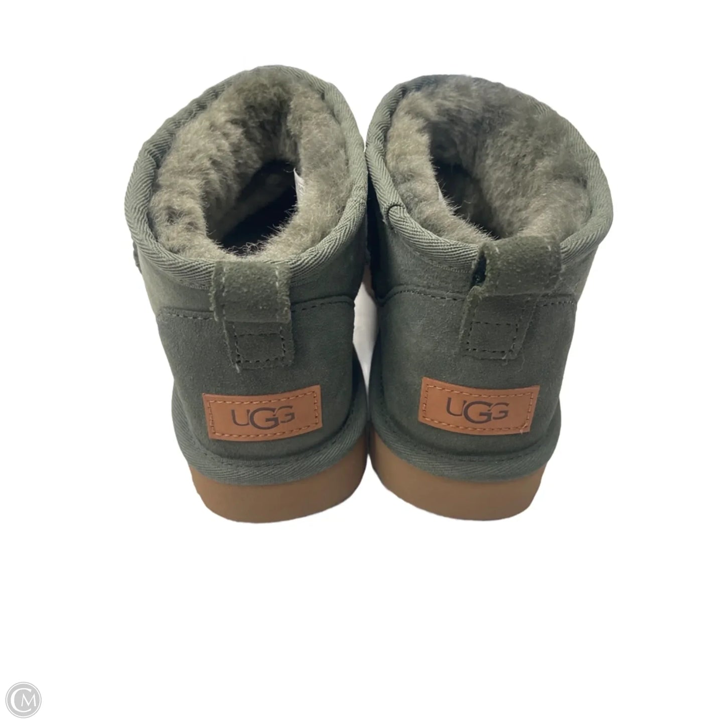 Boots Designer By Ugg In Green, Size: 10