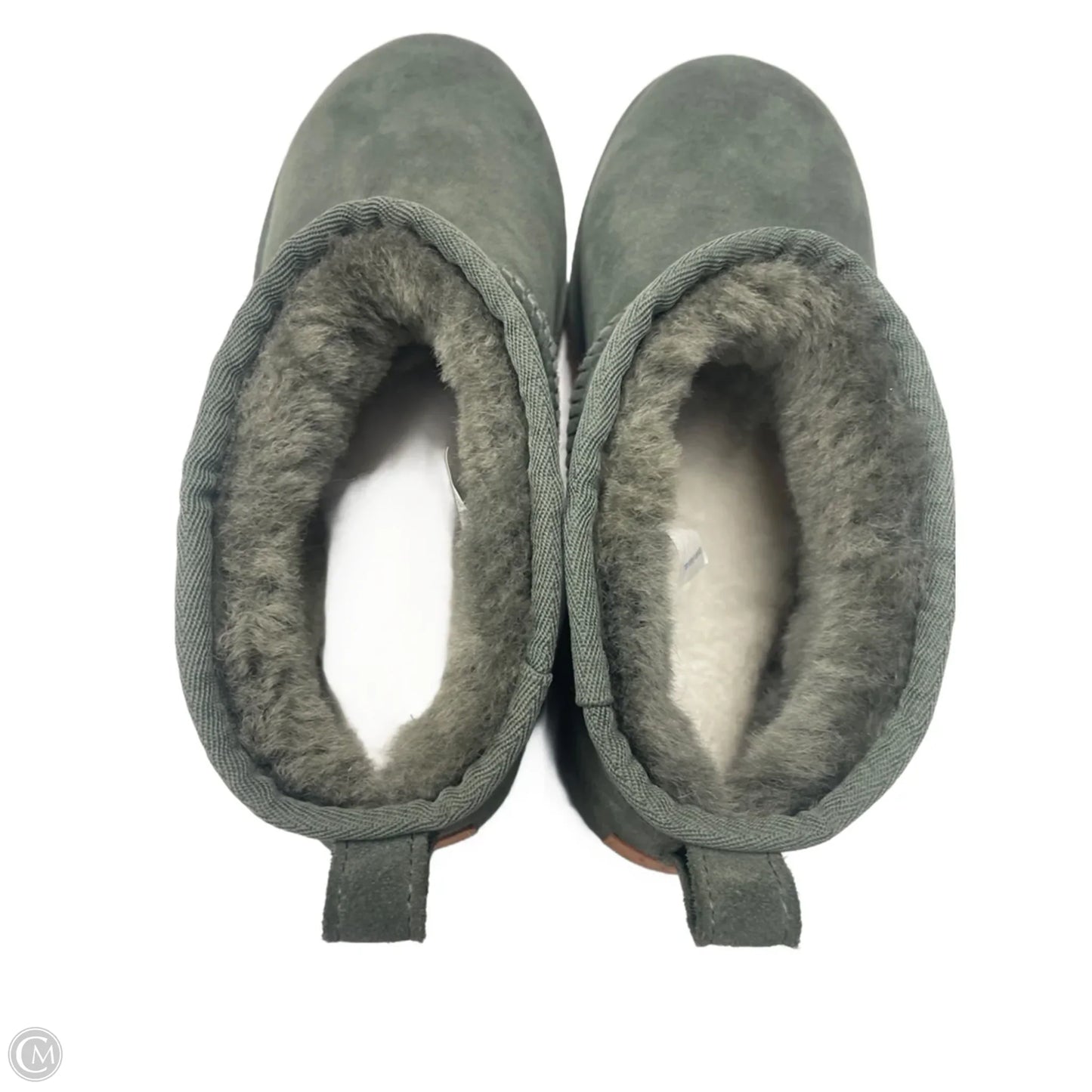 Boots Designer By Ugg In Green, Size: 10