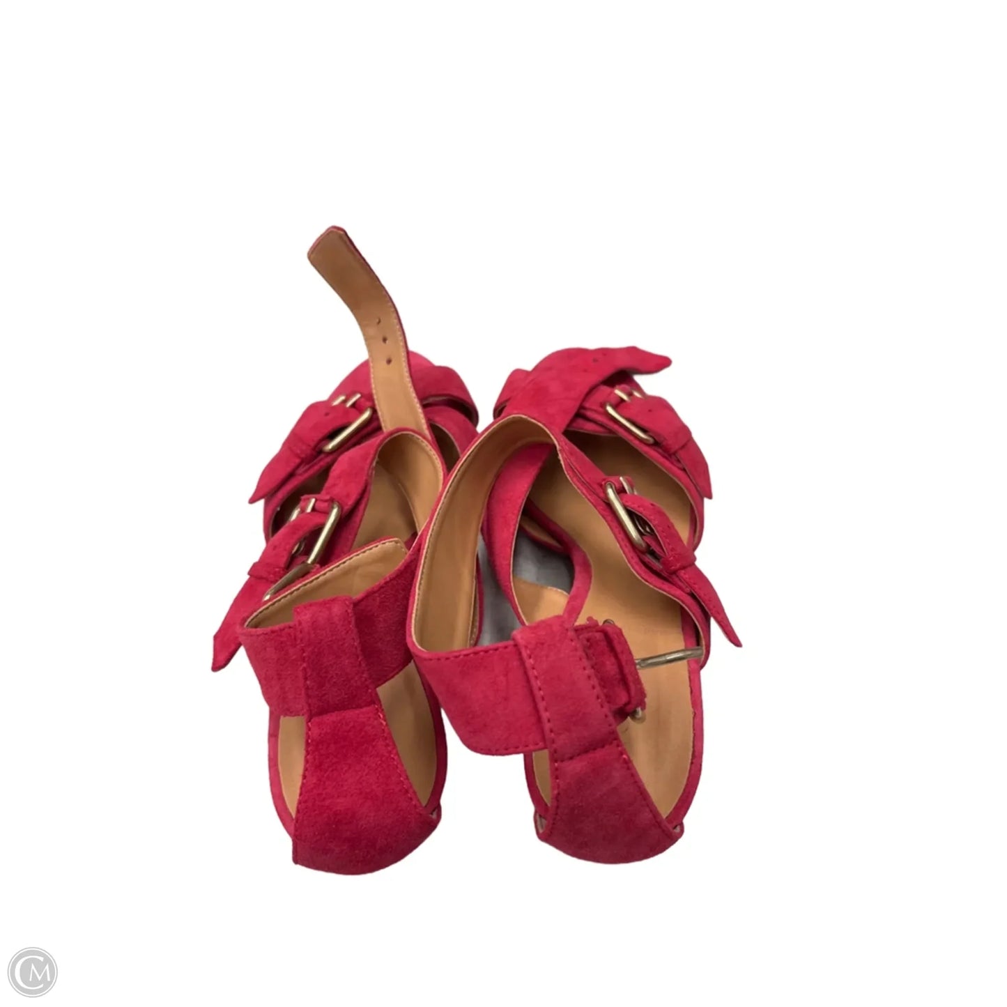 Sandals Heels Kitten By J. Crew In Pink, Size: 7