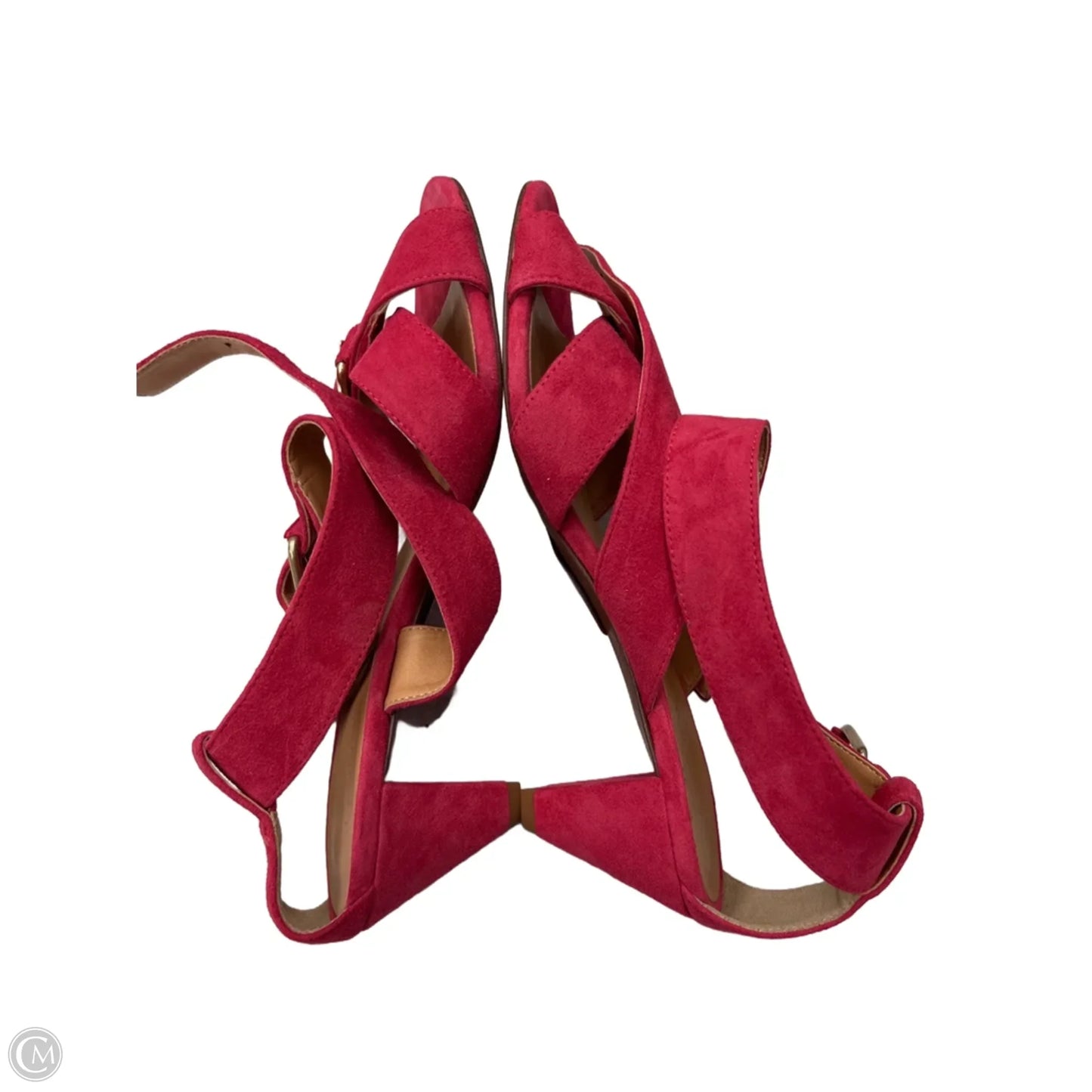 Sandals Heels Kitten By J. Crew In Pink, Size: 7