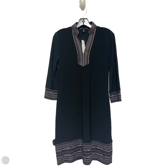 Dress Casual Short By White House Black Market In Black & Purple, Size: S