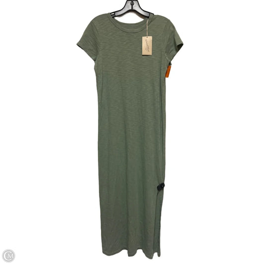 Dress Casual Midi By Universal Thread In Green, Size: Xs