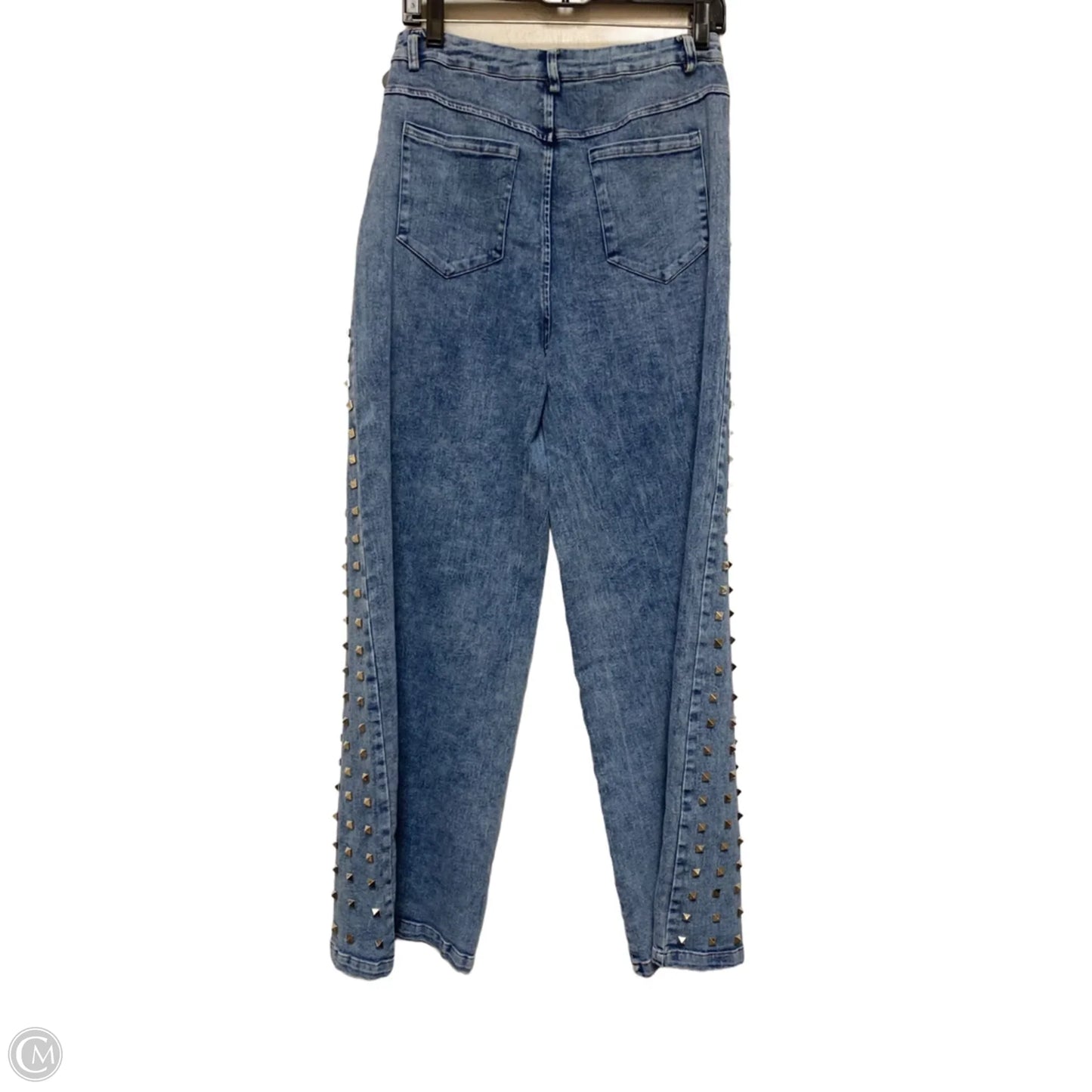 Jeans Wide Leg By Clothes Mentor In Blue Denim, Size: 6