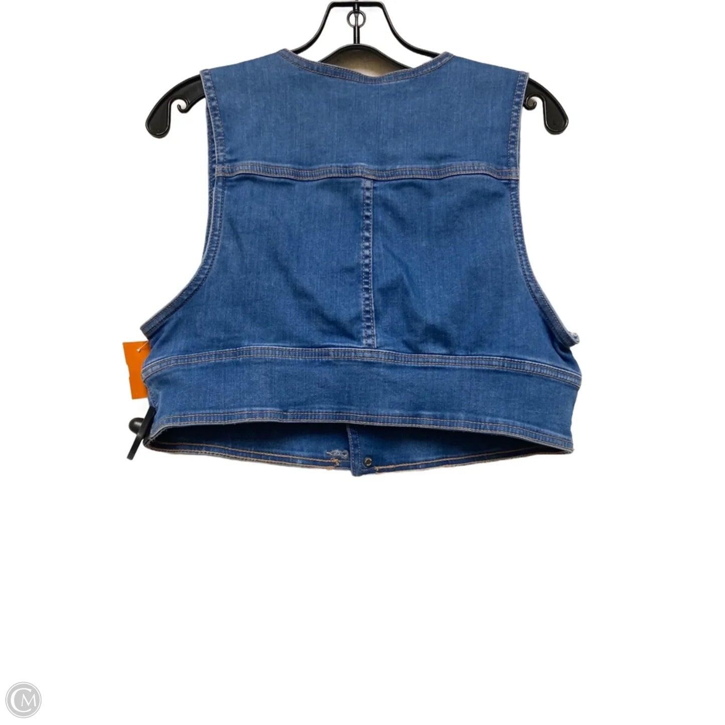 Vest Other By American Eagle In Blue Denim, Size: L
