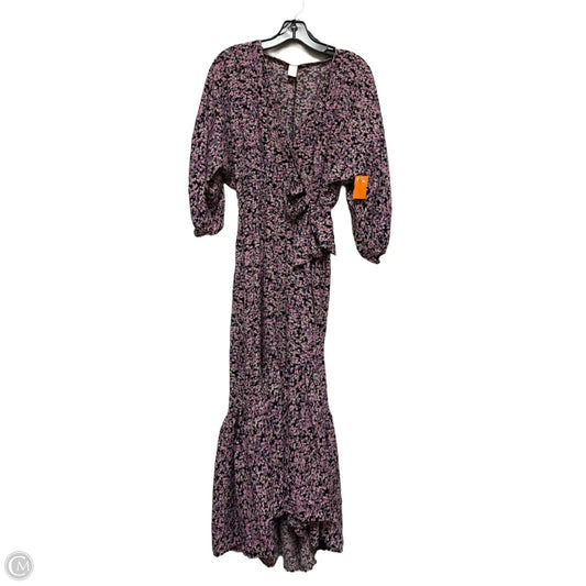 Dress Casual Maxi By H&m In Floral Print, Size: S