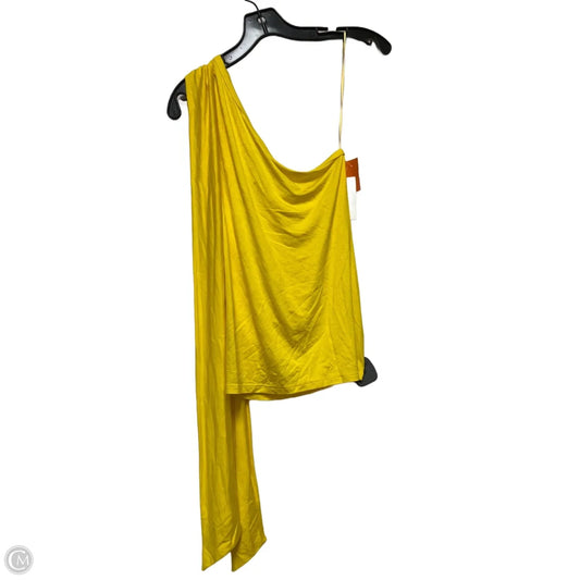 Top Sleeveless By Trina Turk In Yellow, Size: S