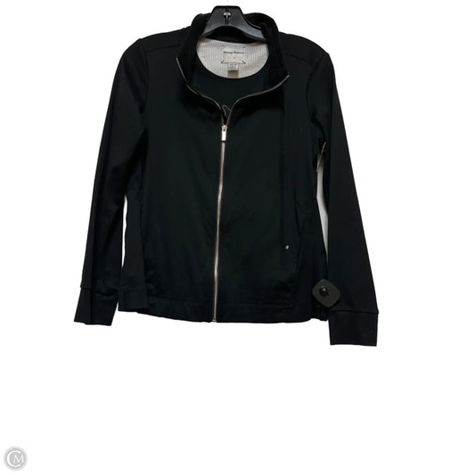 Top Long Sleeve By Tommy Bahama In Black & Silver, Size: Xs