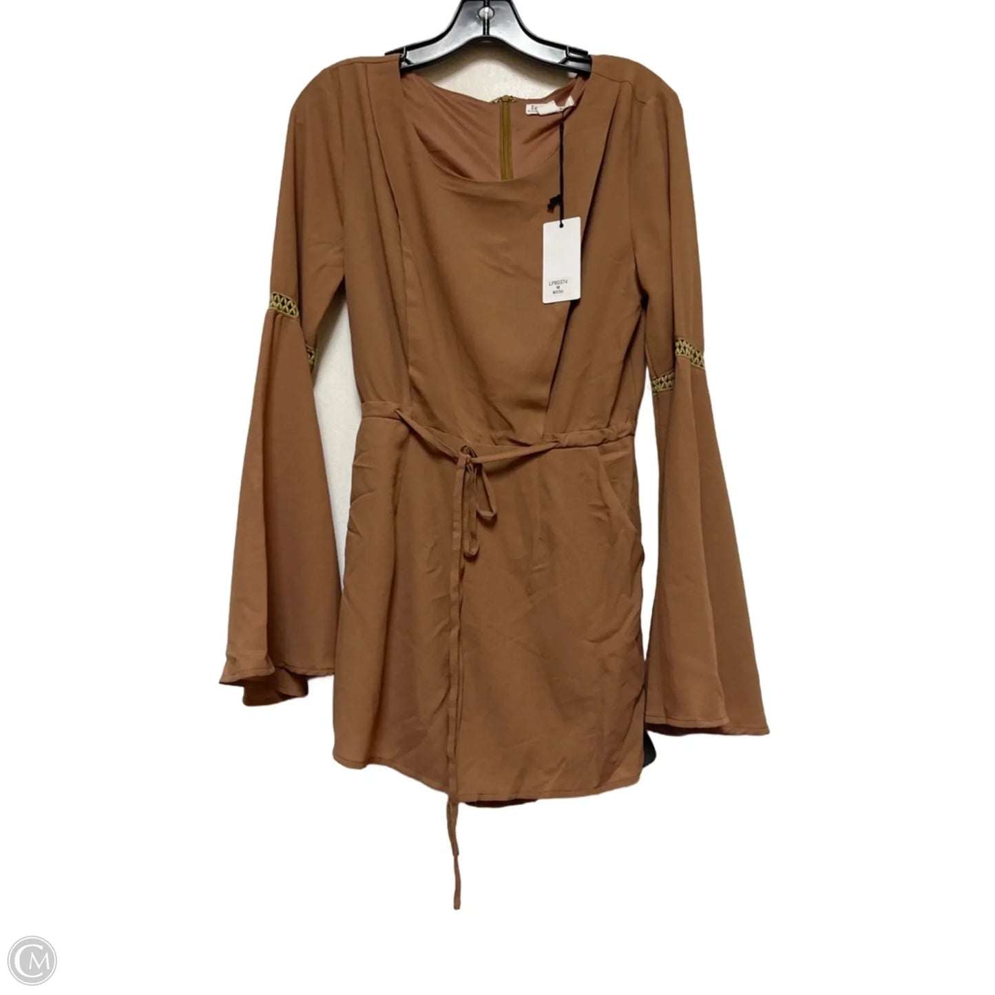 Romper By Loveriche In Brown, Size: M